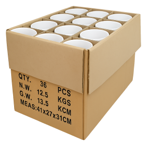 CAJA 36 TAZONES SUBLIMABLES ONCE 11 OZ CALIDAD AAA